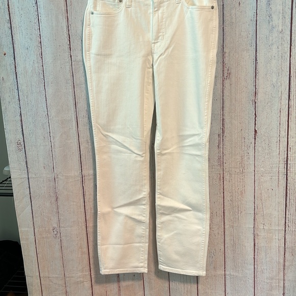 NWT J. Crew 9" vintage slim-straight jean in white wash - Picture 7 of 13